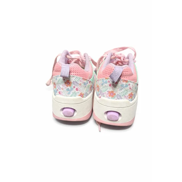 POP by Heelys Girls Roller Sneakers Size 2 Floral Pastel - Picture 2 of 6